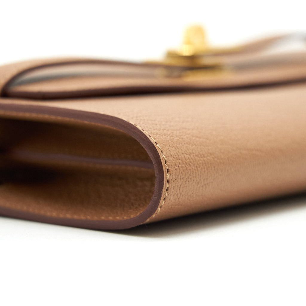 Hermes Kelly To Go Chevre Mysore 2J Quebracho GHW