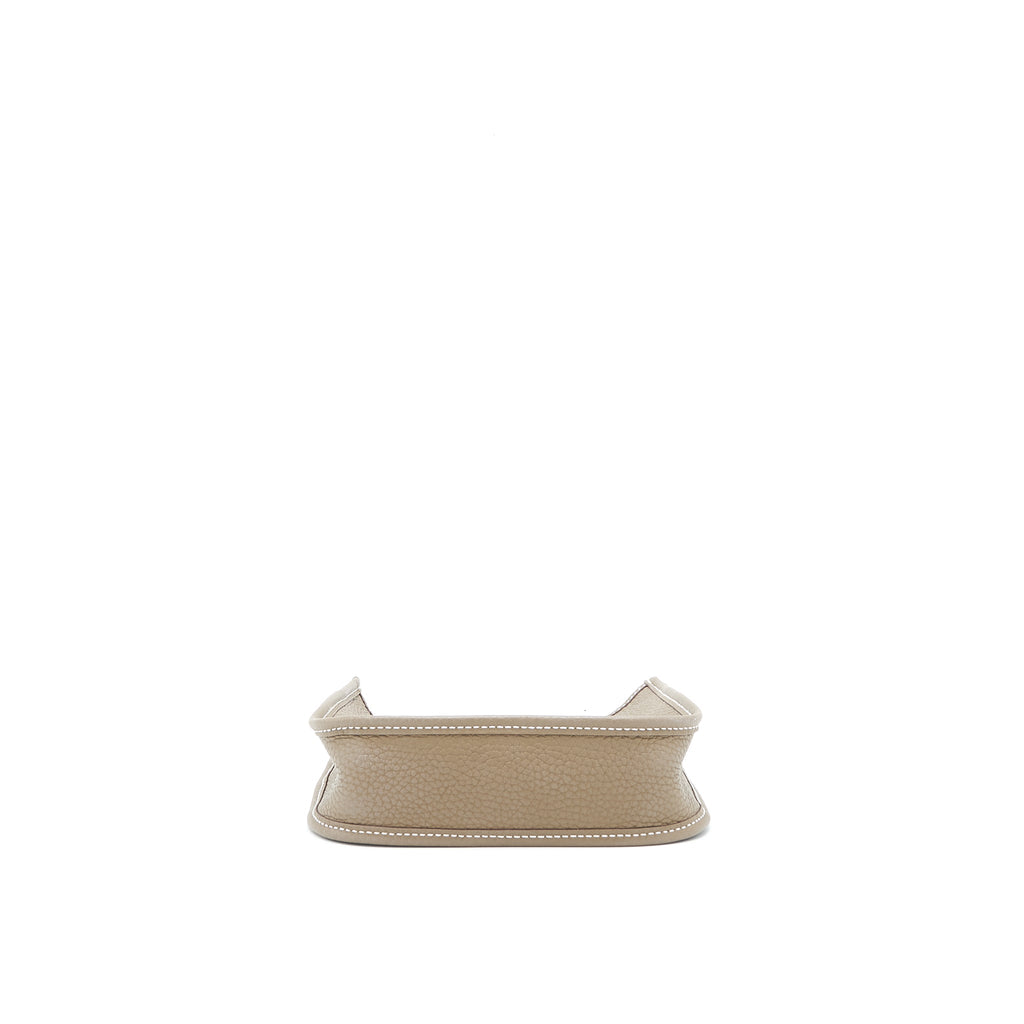 Hermes mini Evelyne 16 Etoupe GHW