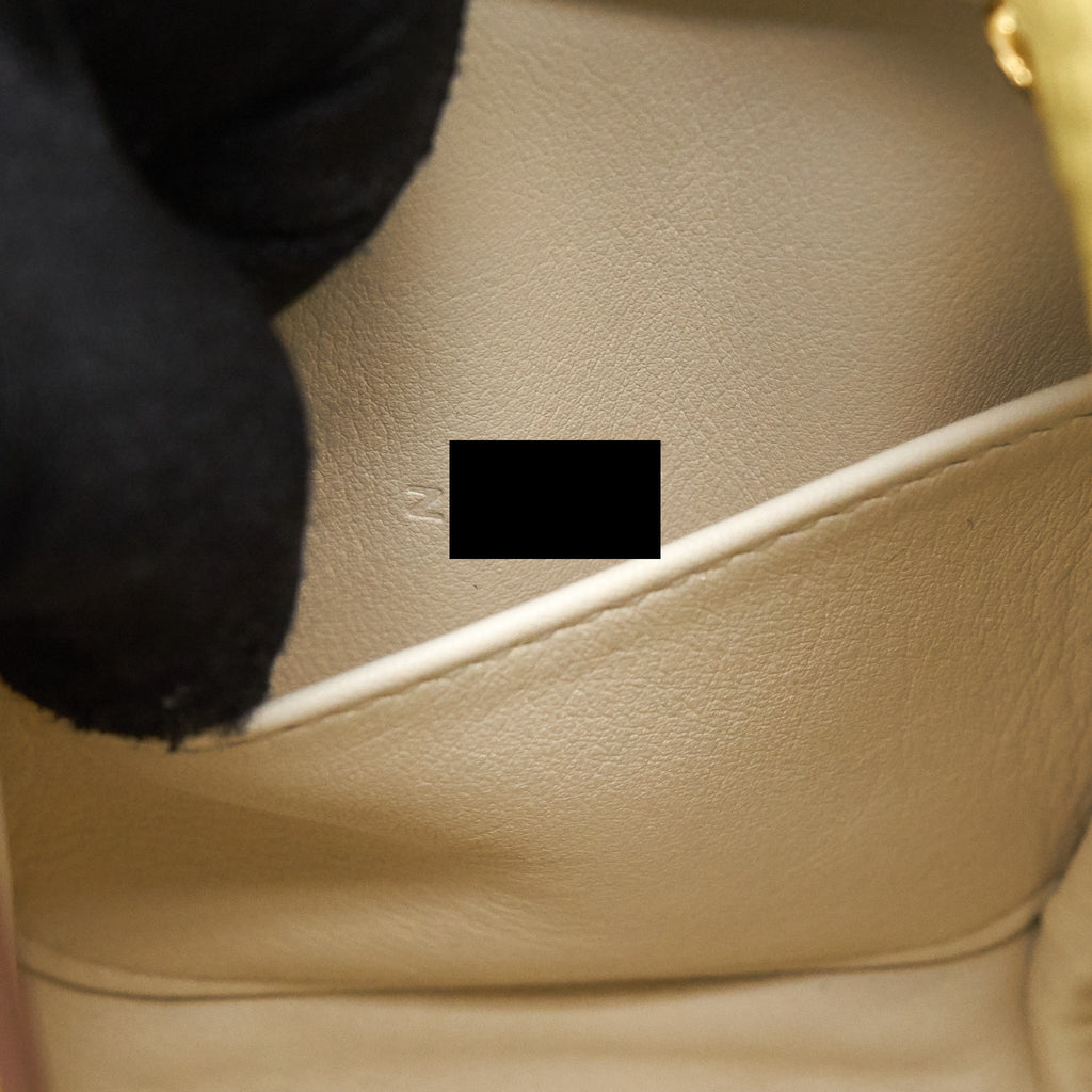Hermes Mini Lindy Clemence Z1 Jaune Poussin GHW