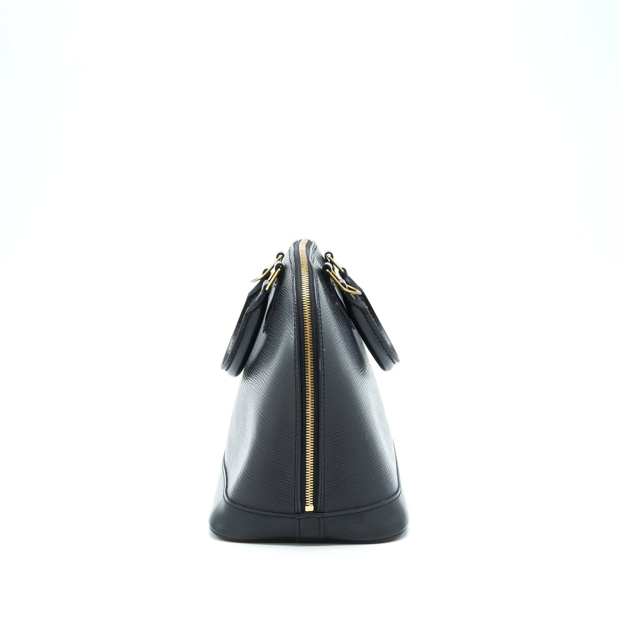 LOUIS VUITTON ALMA BAG EPI BLACK GHW