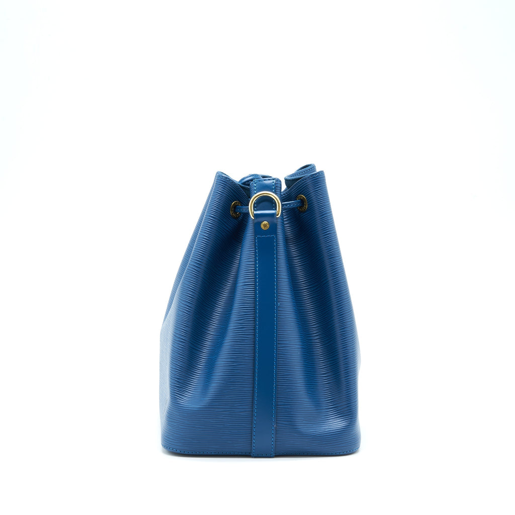 LOUIS VUITTON VINTAGE PETITE NOE EPI BLUE GHW