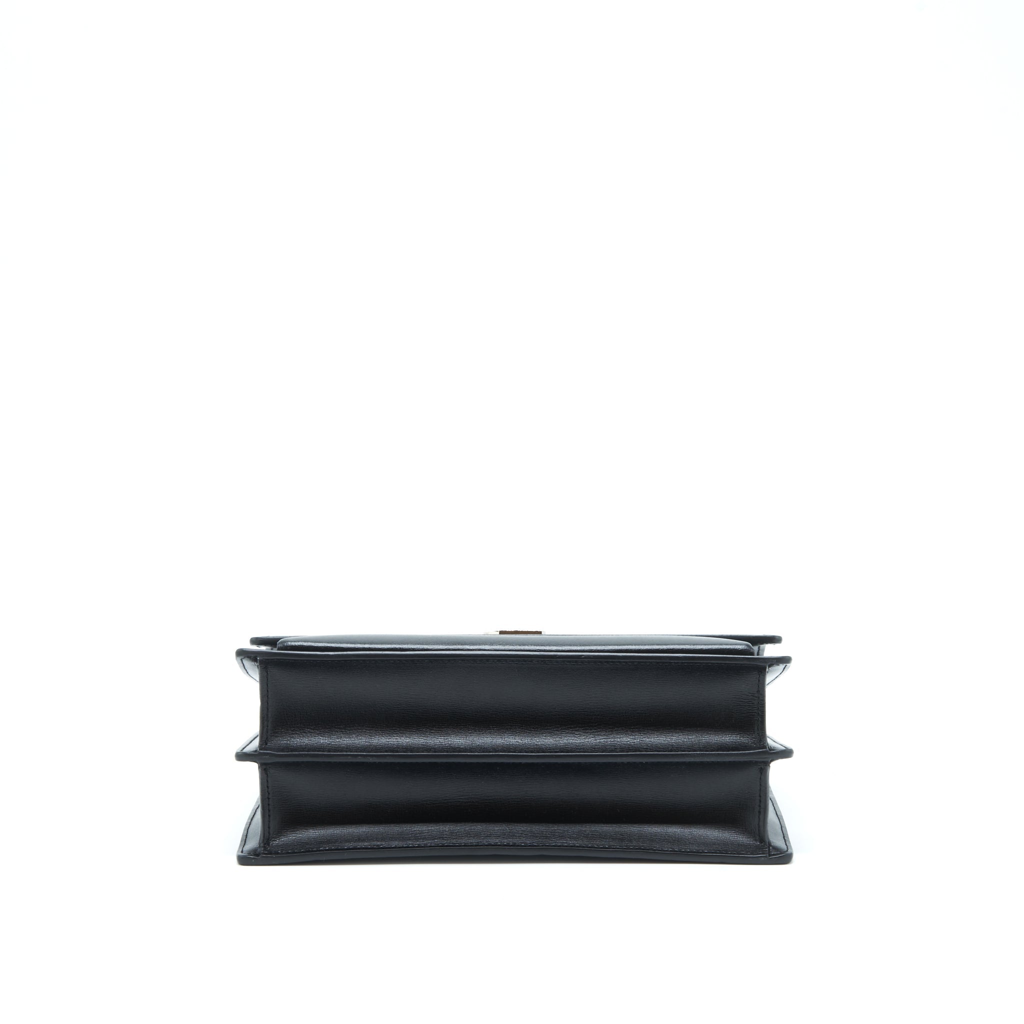 SAINT LAURENT/YSL MEDIUM SUNSET BAG CALFSKIN BLACK SHW
