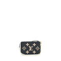 LOUIS VUITTON MINI POCHETTE ACCESSORIES BICOLOUR MONOGRAM ‘EM-REINTEGRATION BLACK SHW