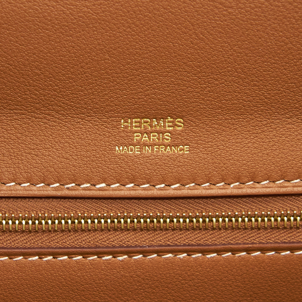 HERMES 2424 24/24 - 29 BAG TUARILLON MAURICE AND SWIFT GOLD GHW