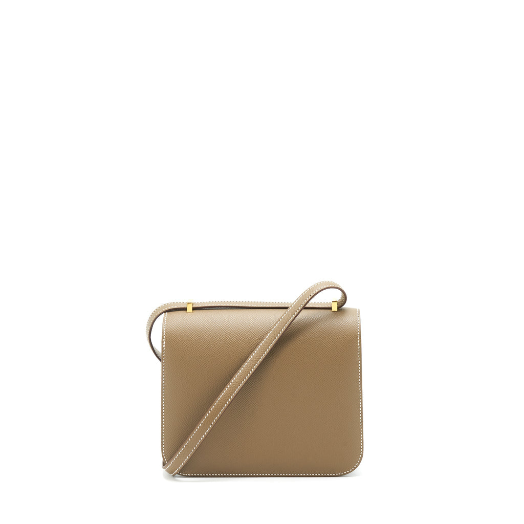 HERMES CONSTANCE MINI EPSOM ETOUPE GHW