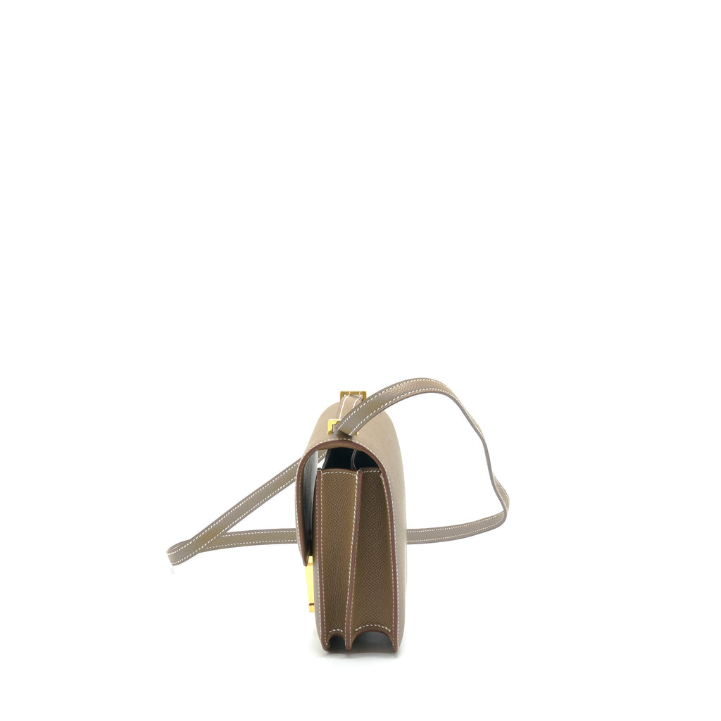 HERMES CONSTANCE MINI EPSOM ETOUPE GHW