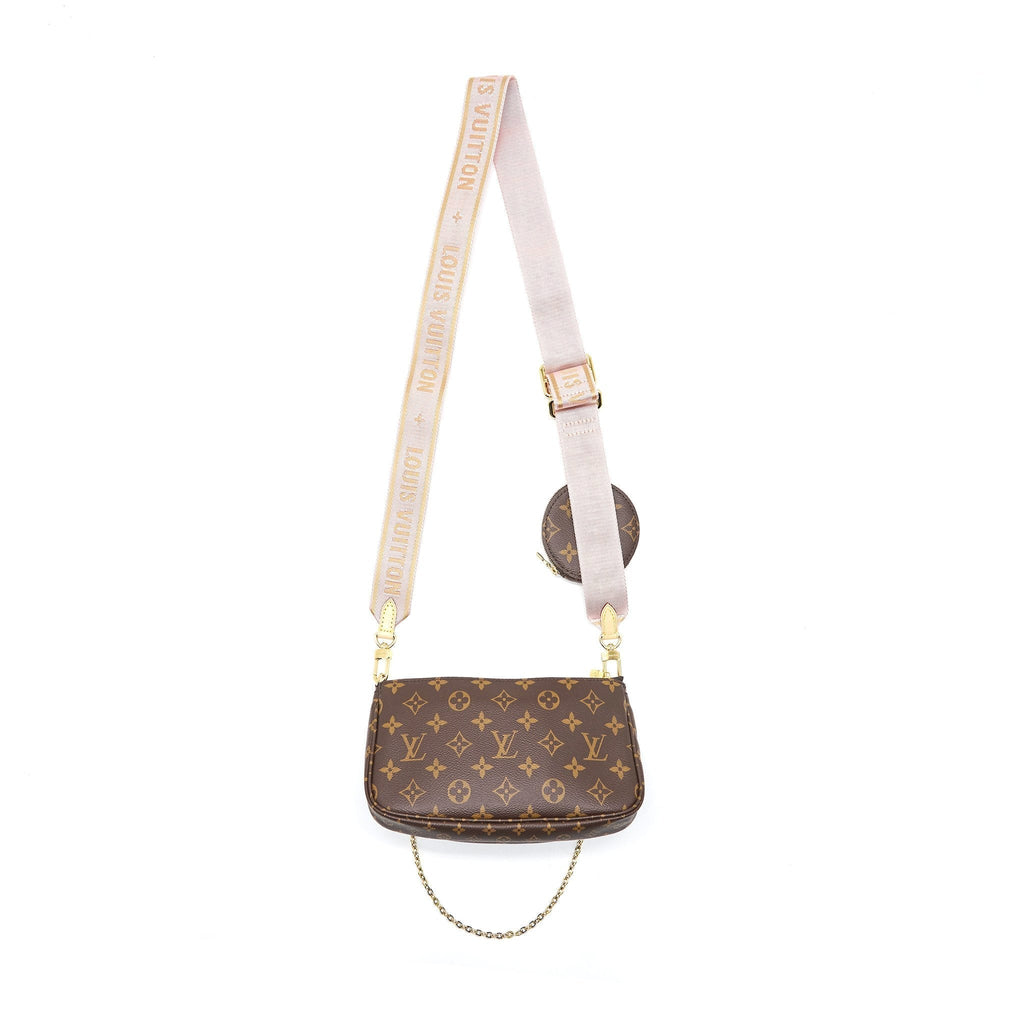 LOUIS VUITTON MULTI POCHETTE ACCESSORIES ROSE CLAIR YEAR 2019
