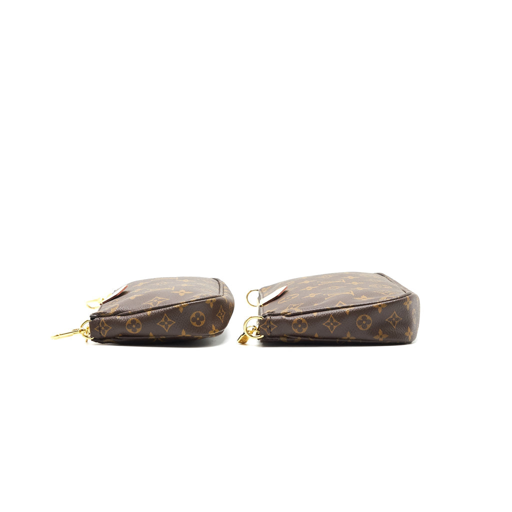LOUIS VUITTON MULTI POCHETTE ROSE CLAIR
