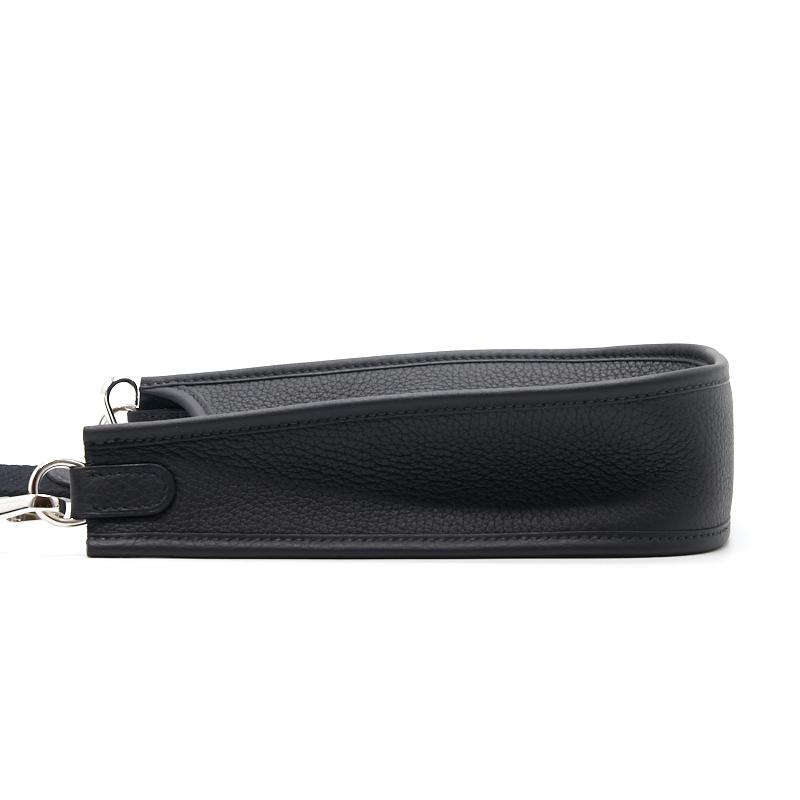 Hermes mini Evelyne black with SHW