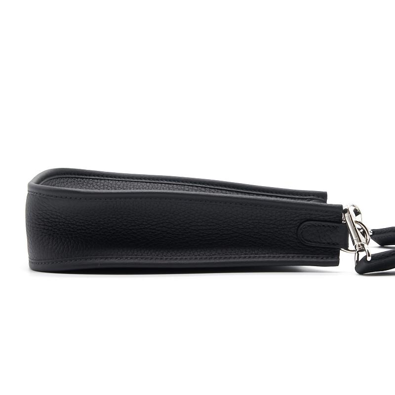 Hermes mini Evelyne black with SHW