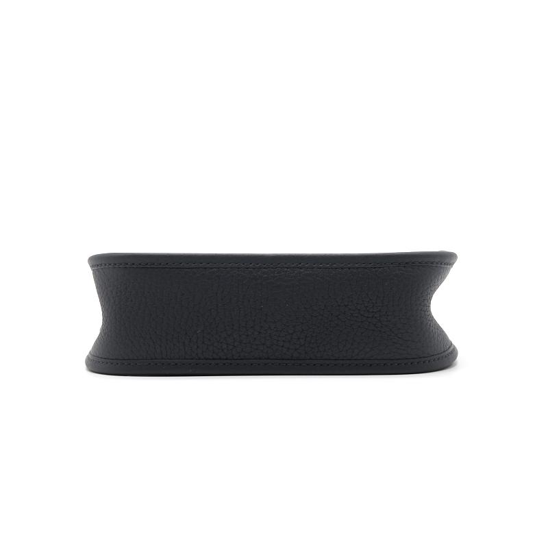 Hermes mini Evelyne black with SHW