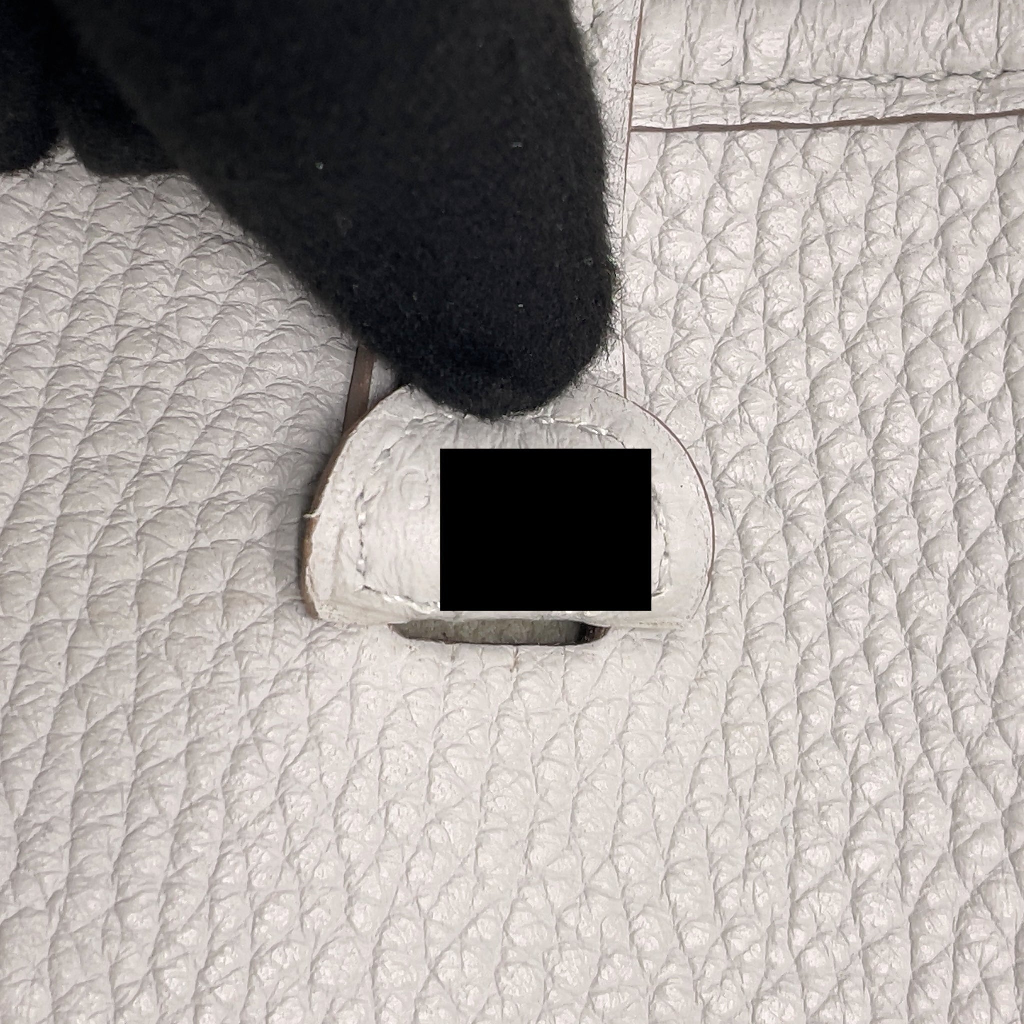 HERMES MINI EVELYNE CLEMENCE GRIS PERLE SHW