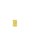 HERMES BEARN COMPACT WALLET CHÈVRE MYSORE JAUNE MILTON SHW