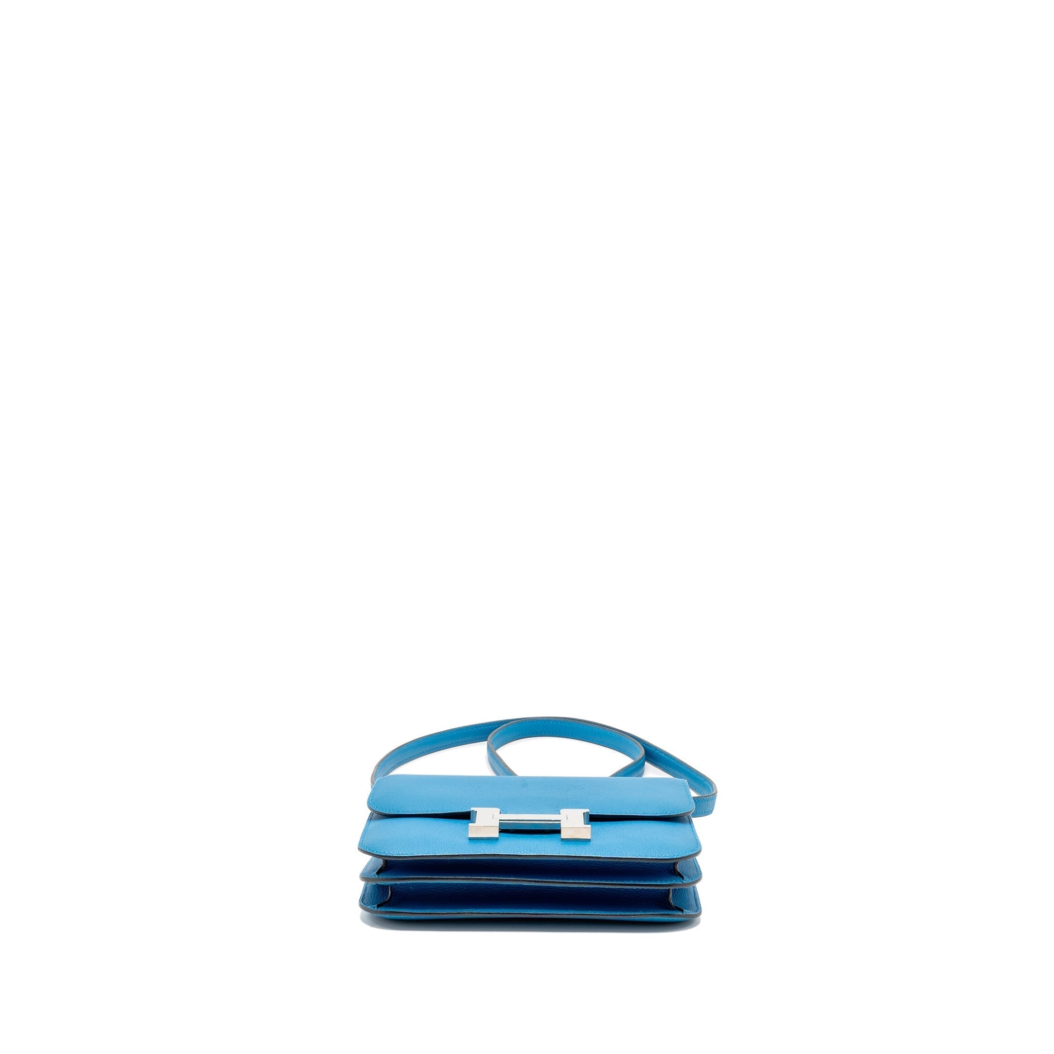 HERMES MINI CONSTANCE EVERCOLOR B3 BLEU ZANZIBAR SHW