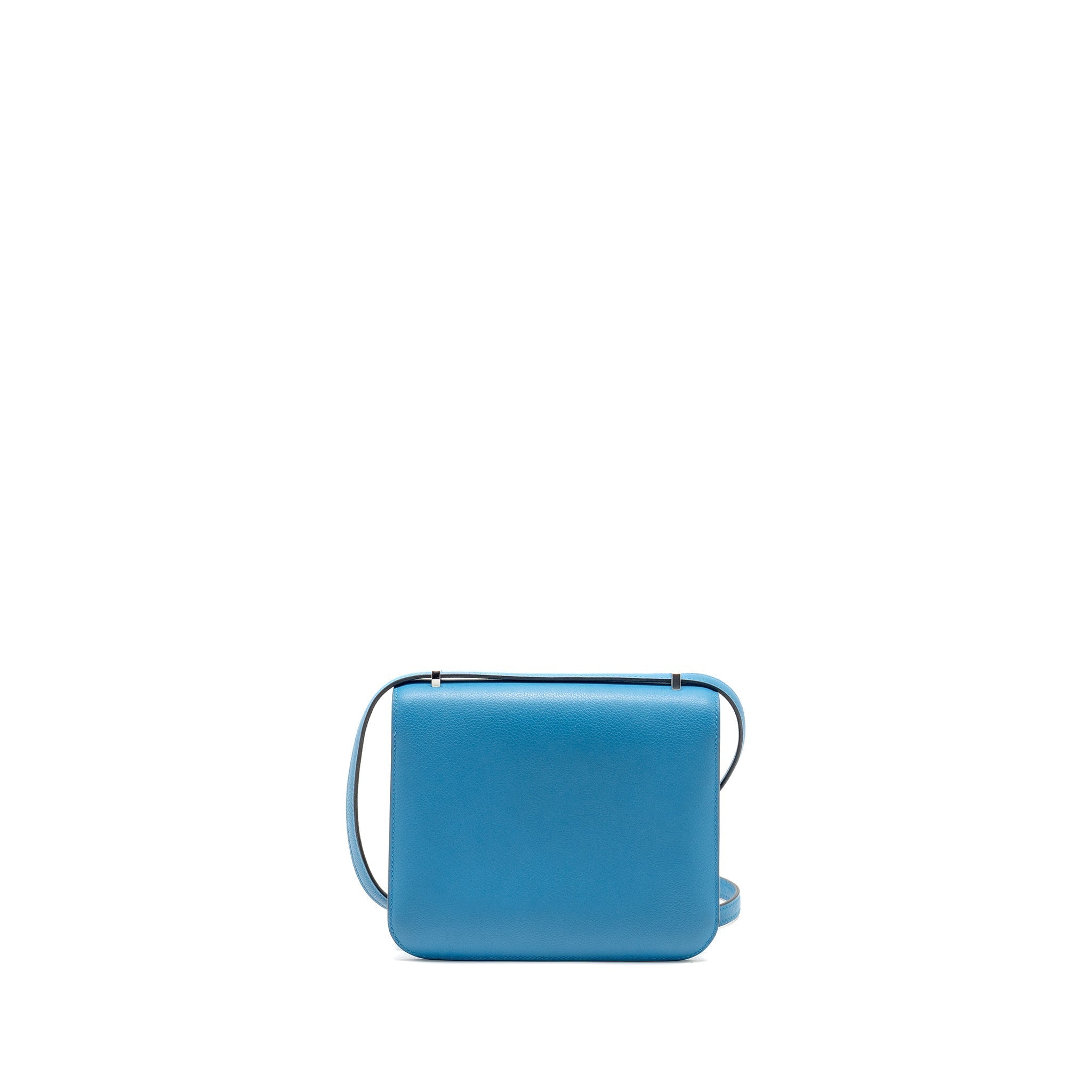 HERMES MINI CONSTANCE EVERCOLOR B3 BLEU ZANZIBAR SHW