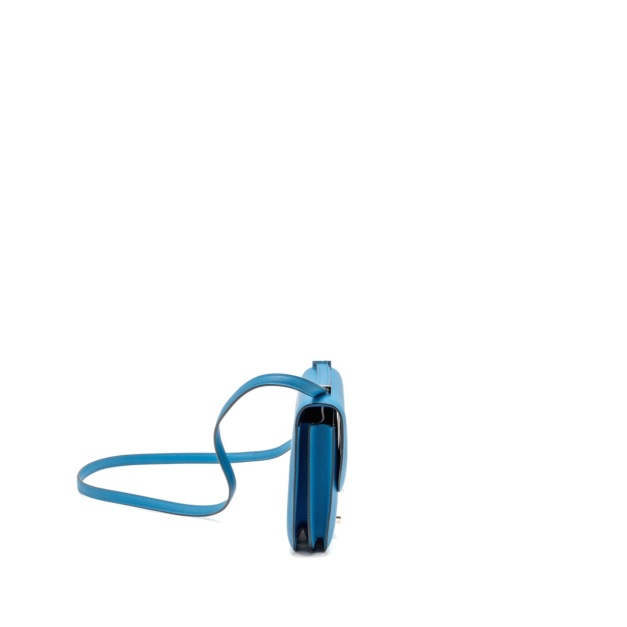HERMES MINI CONSTANCE EVERCOLOR B3 BLEU ZANZIBAR SHW