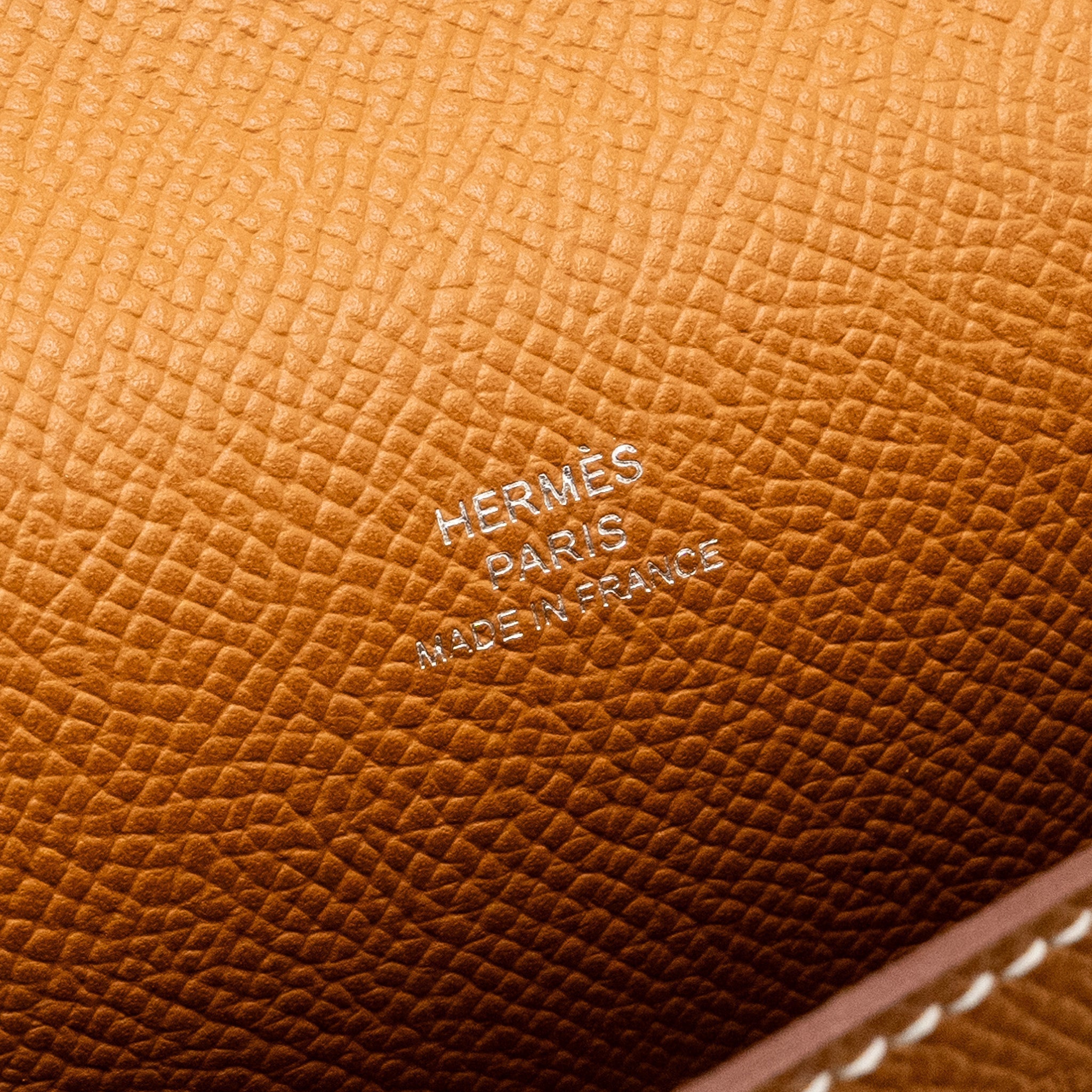 HERMES HERMESNAP EPSOM GOLD SHW
