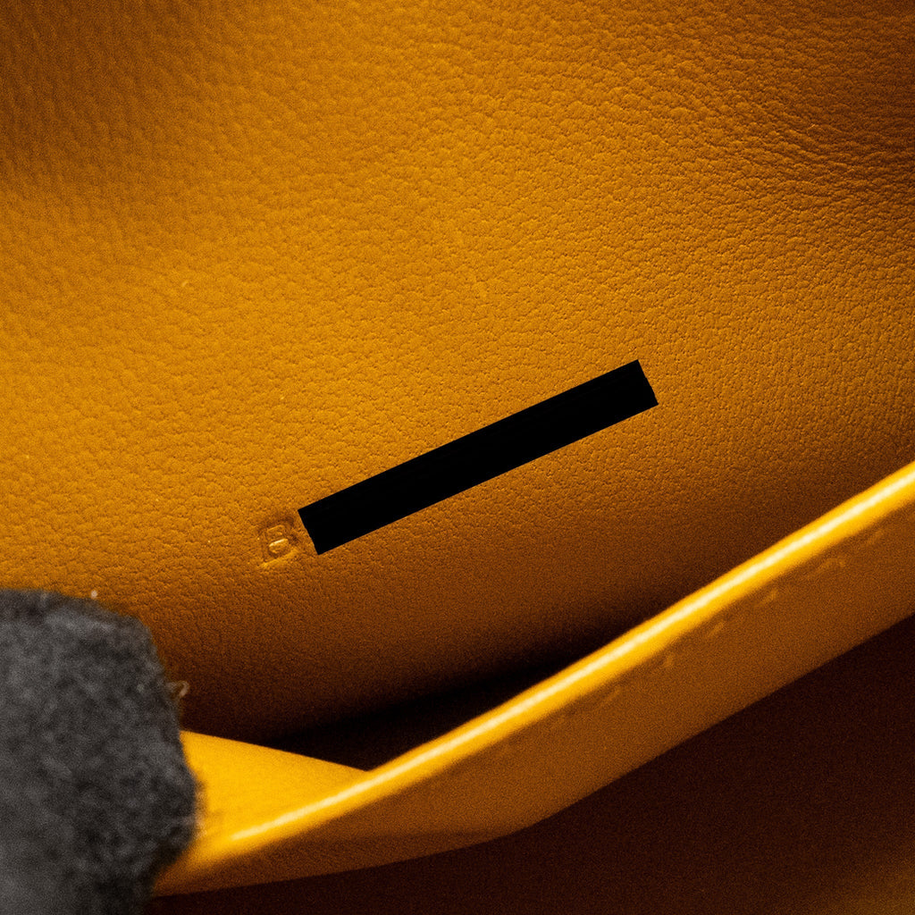 HERMES MINI BOLIDE EVERCOLOR MAUVE PALE/ CARAMEL SHW