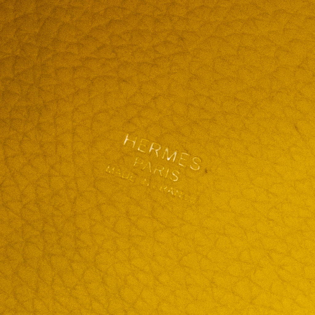 HERMES PICOTIN 18 LOCK BAG CLEMENCE LIME SHW