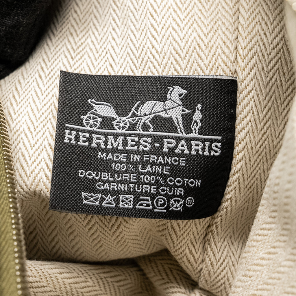 HERMES TROUSSE DE TOILETTE BRIDE A BRAC PM WOOL MULTICOLOUR SHW