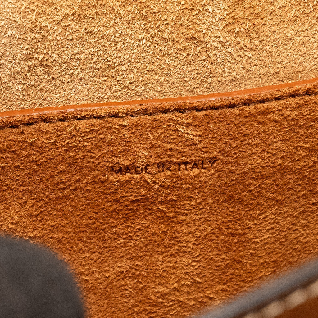 CELINE FOLCO CUIR TRIOMPHE SMOOTH CALFSKIN TAN GHW
