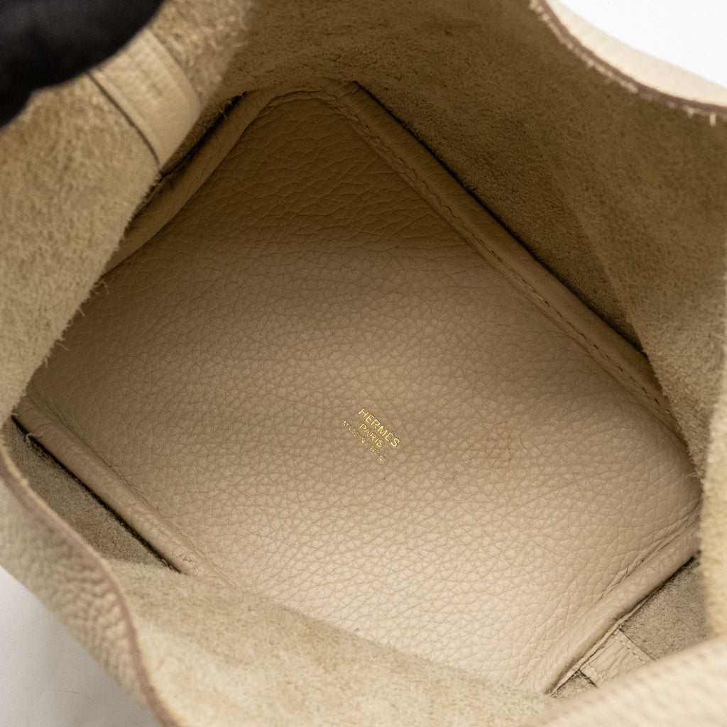 HERMES PICOTIN 18 LOCK BAG CLEMENCE CRAIE GHW