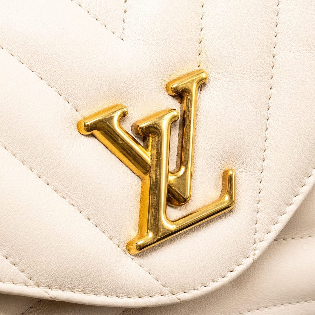 LOUIS VUITTON HOLD ME NEW WAVE BAG CALFSKIN IVORY GHW