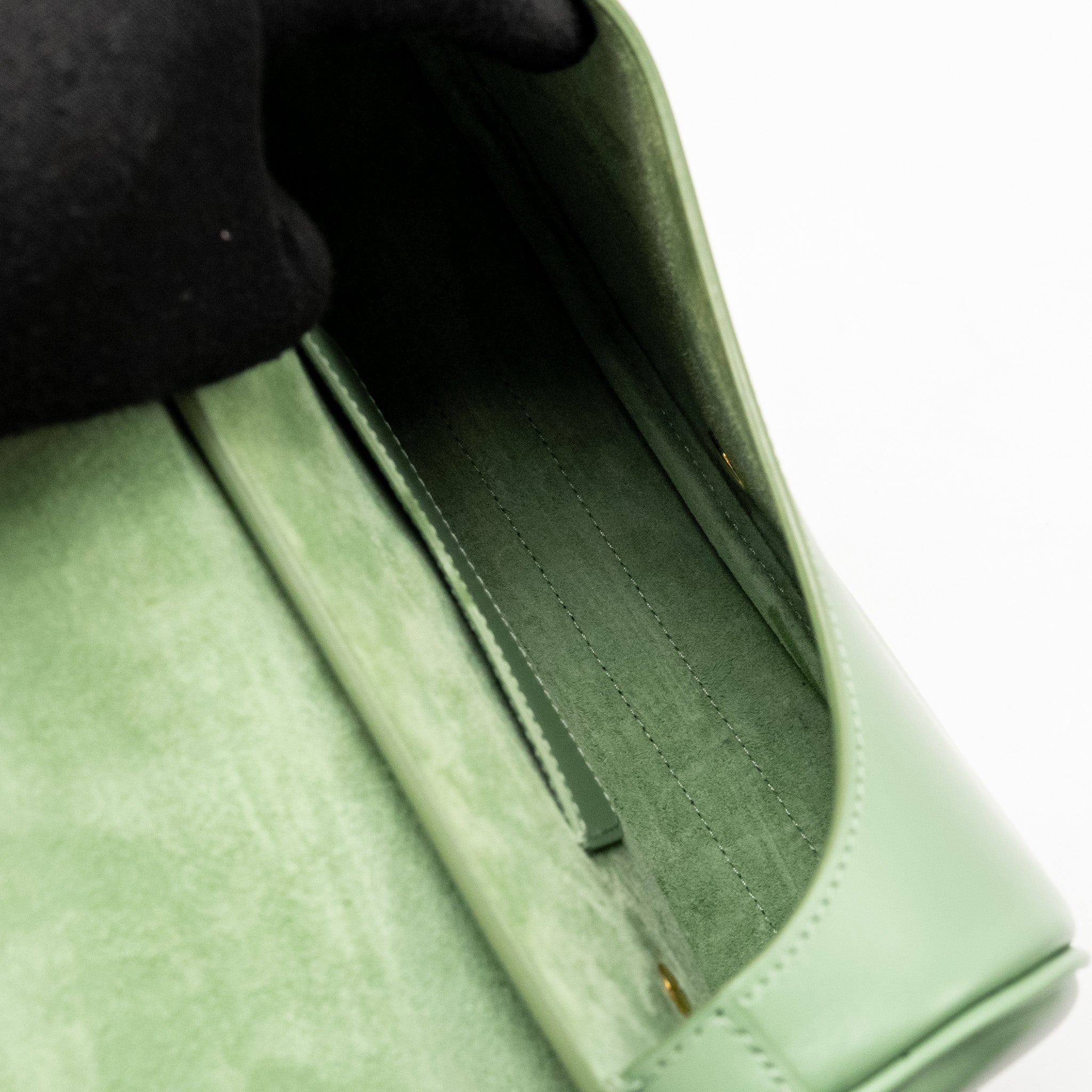 DIOR MEDIUM DIOR BOBBY BAG CALFSKIN GREEN GHW