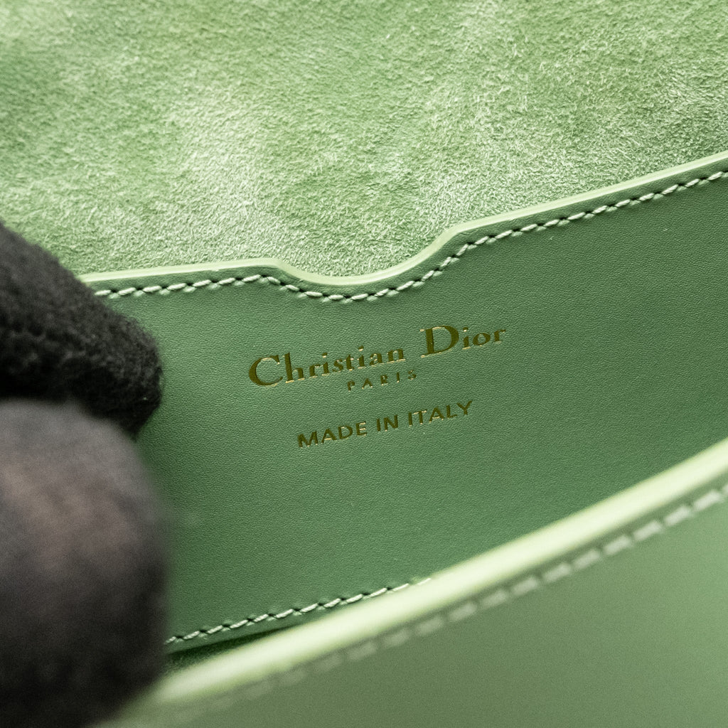 DIOR MEDIUM DIOR BOBBY BAG CALFSKIN GREEN GHW