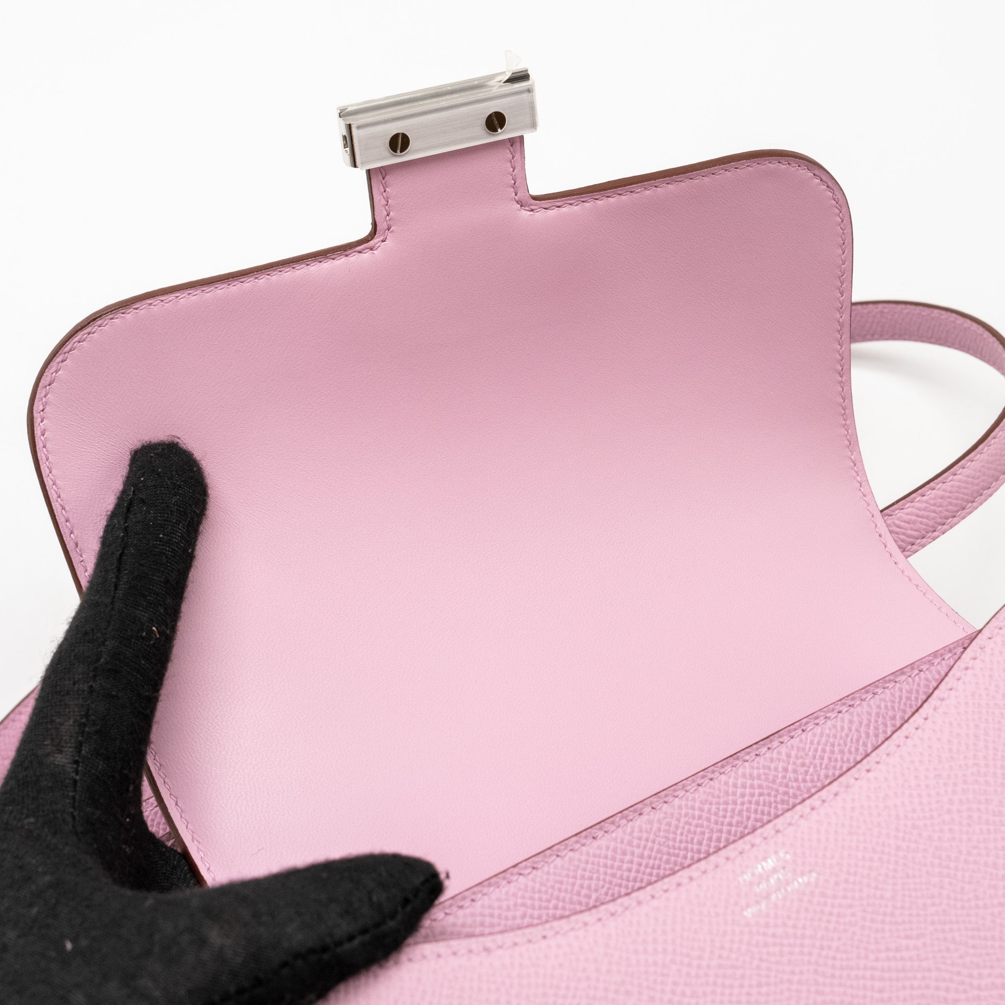 HERMES MINI CONSTANCE EPSOM X9 MAUVE SYLVESTRE SHW