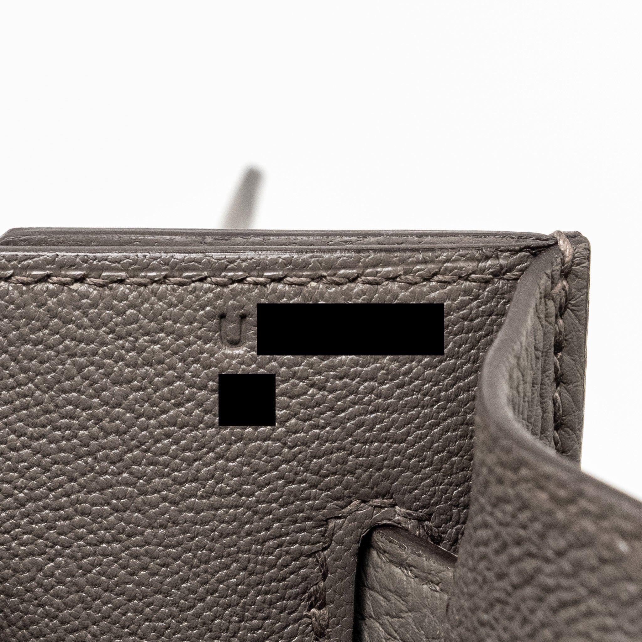 HERMES POCHETTE KELLY DEPECHES 25 TOGO GRIS ETAIN SHW