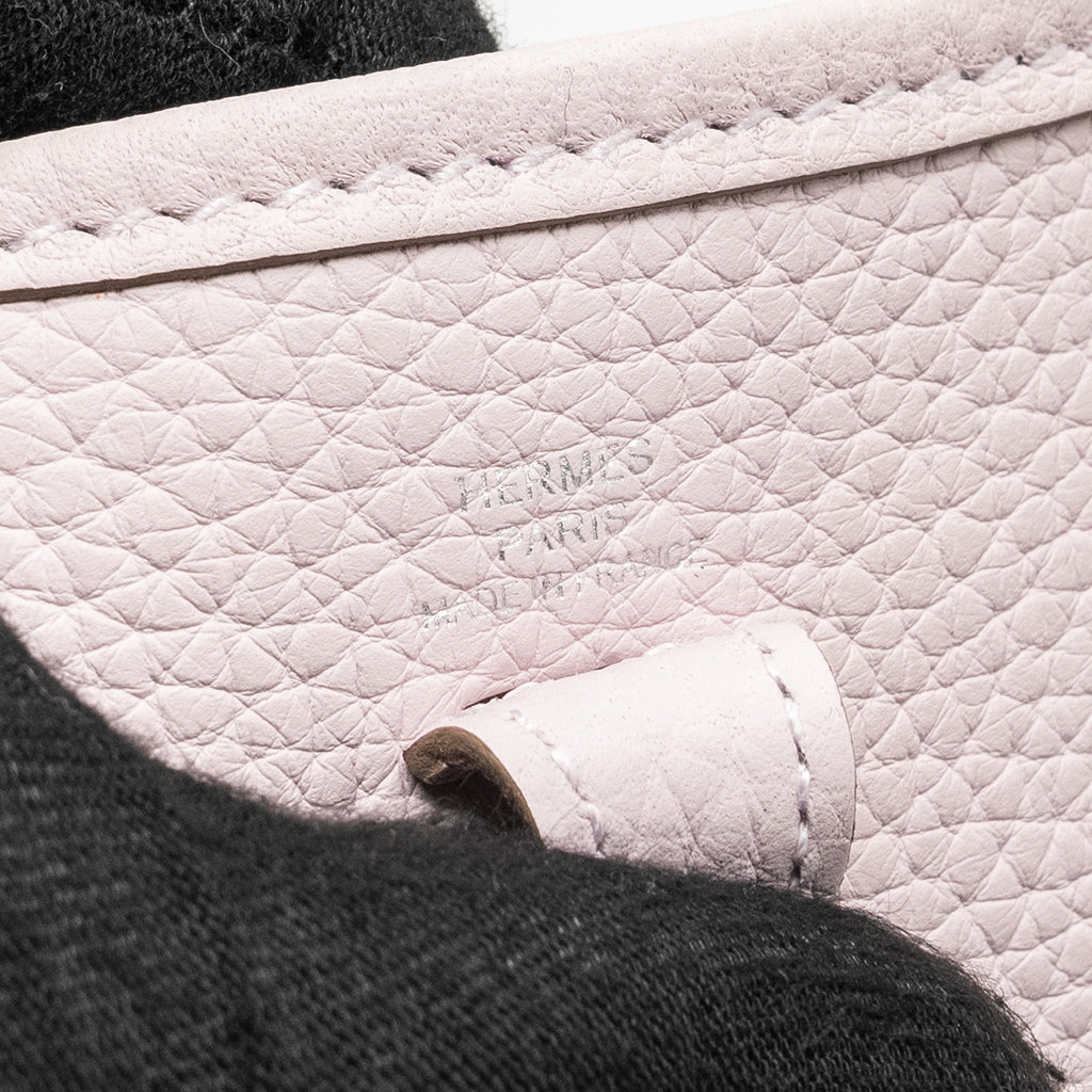 HERMES MINI EVELYNE CLEMENCE MAUVE PALE SHW