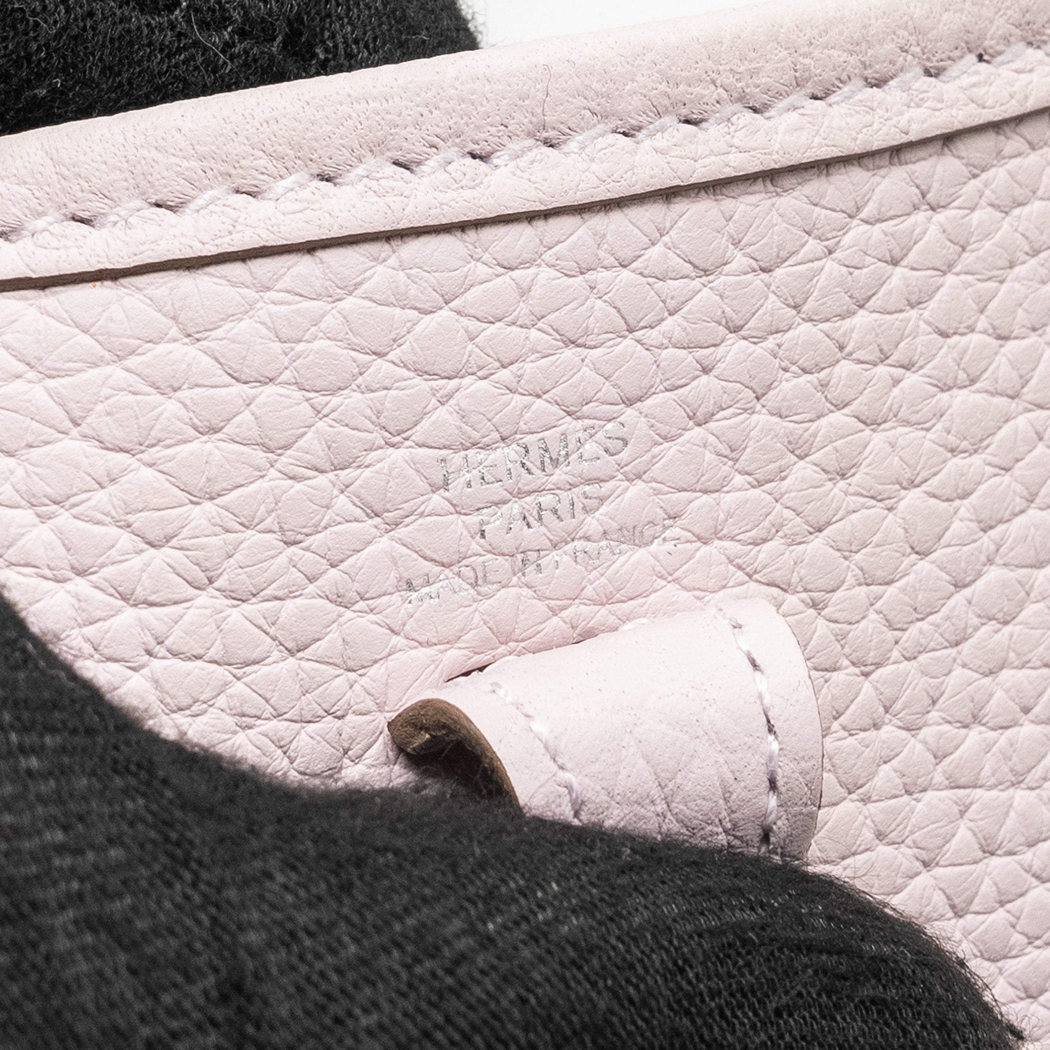HERMES MINI EVELYNE CLEMENCE MAUVE PALE SHW