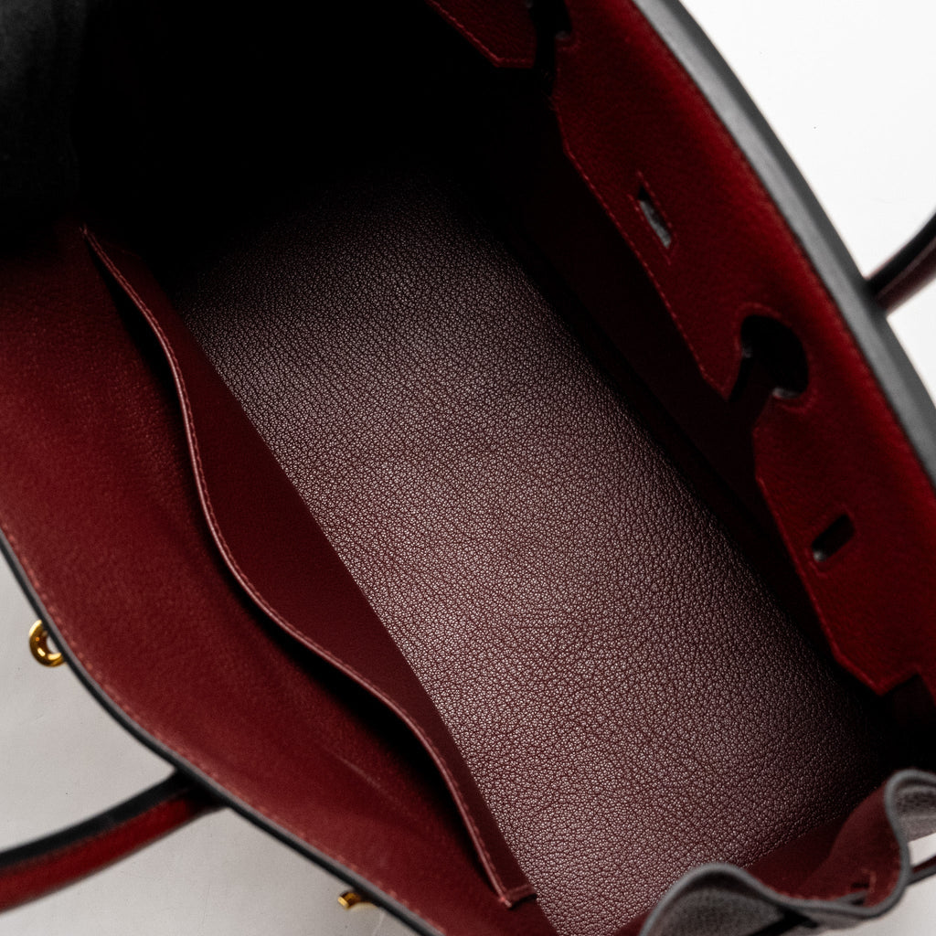 HERMES BIRKIN 30 TOGO ROUGE GRENAT GHW