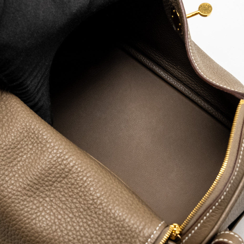 HERMES LINDY 26 CLEMENCE ETOUPE GHW
