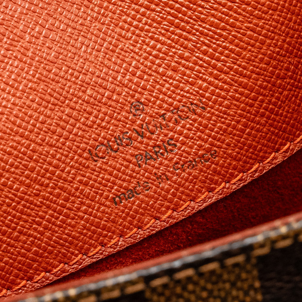 LOUIS VUITTON MUSETTE DAMIER EBENE GHW