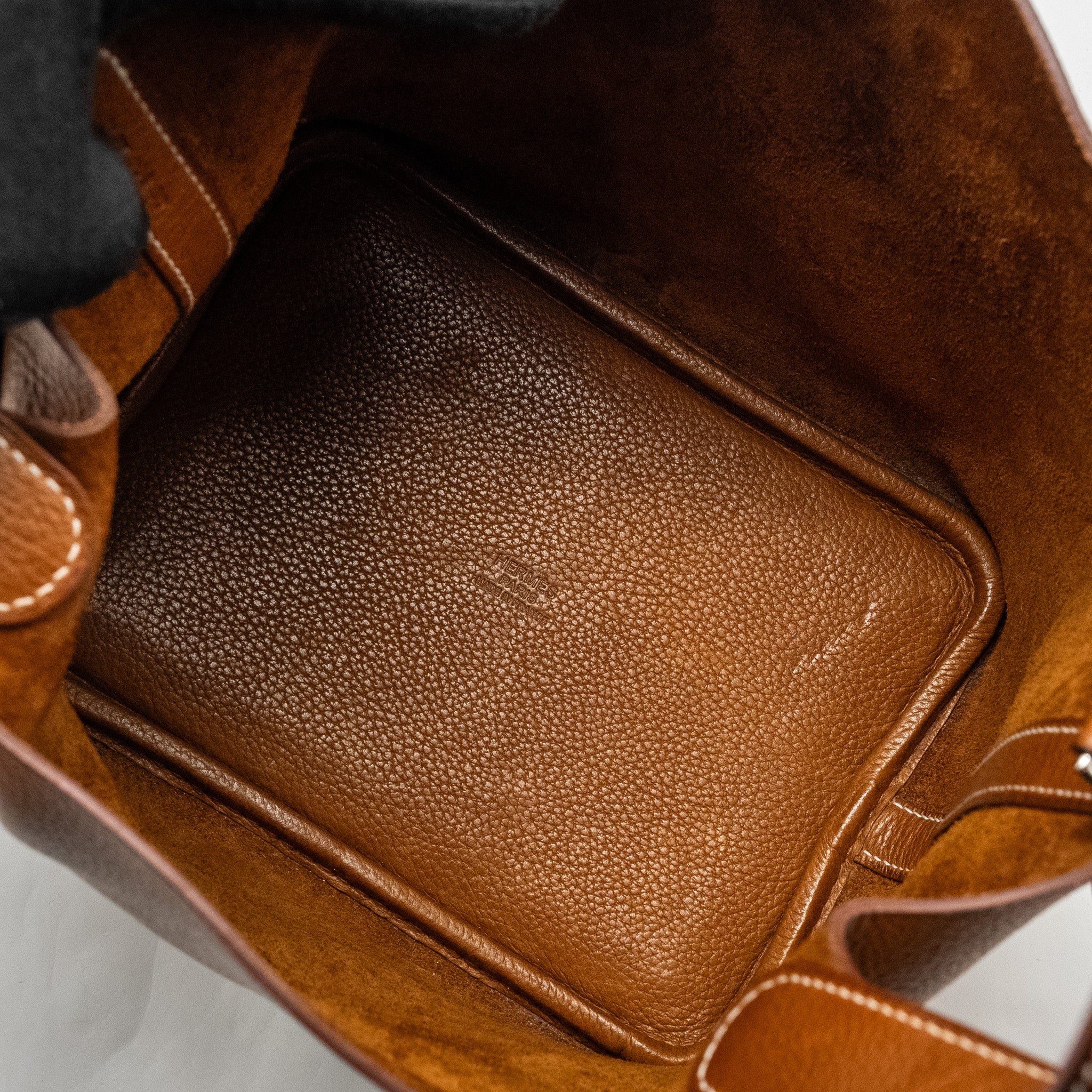 HERMES PICOTIN 18 LOCK BAG BARENIA FAUBOURG FAUVE SHW