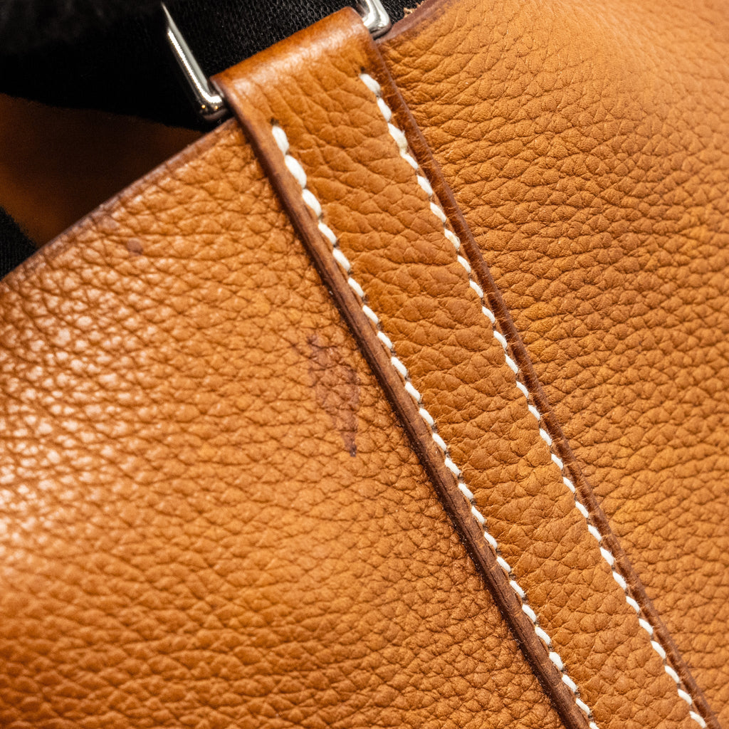 HERMES PICOTIN 18 LOCK BAG BARENIA FAUBOURG FAUVE SHW