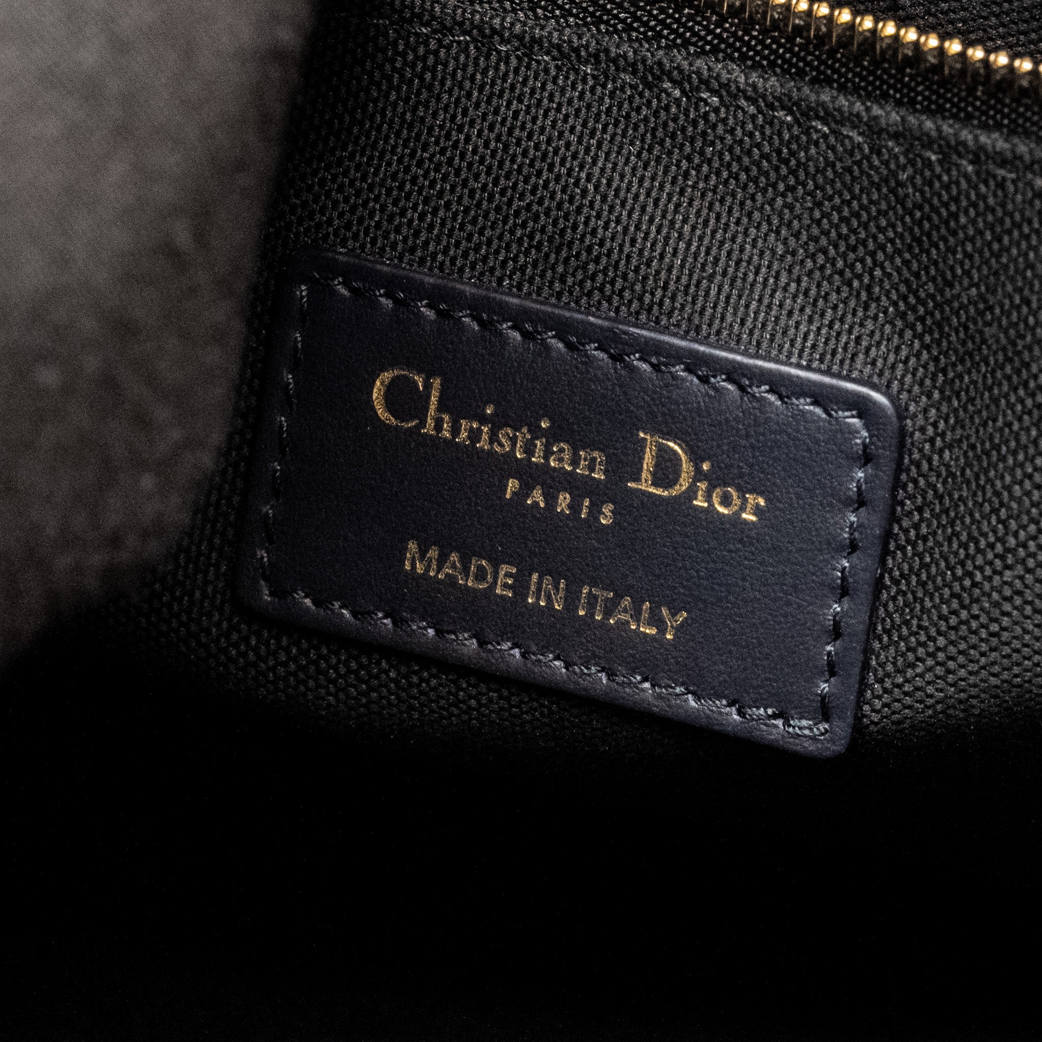 DIOR SMALL BOOK TOTE BLUE OBLIQUE EMBROIDERY/CALFSKIN GHW
