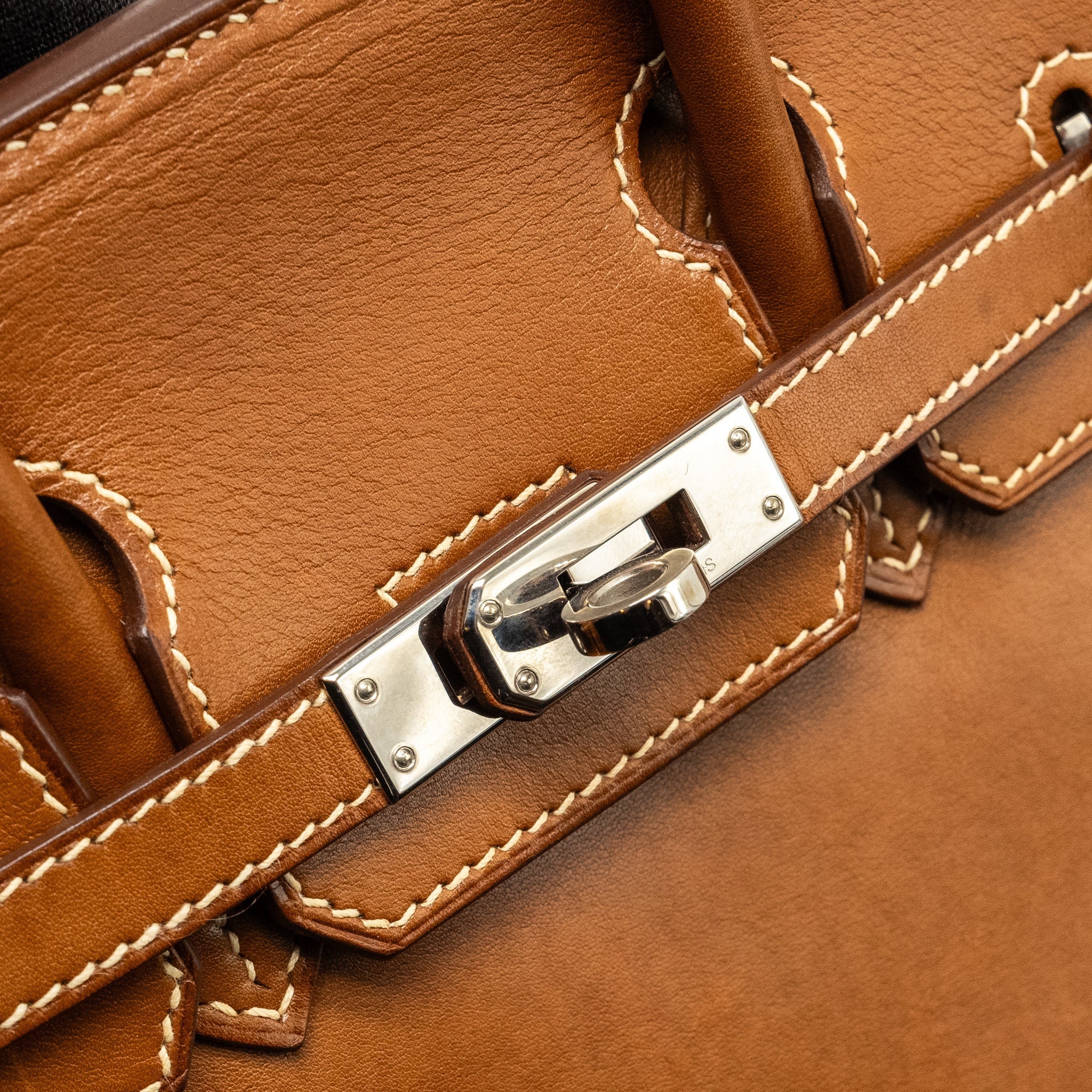 HERMES BIRKIN 25 BARENIA FAUBOURG FAUVE SHW