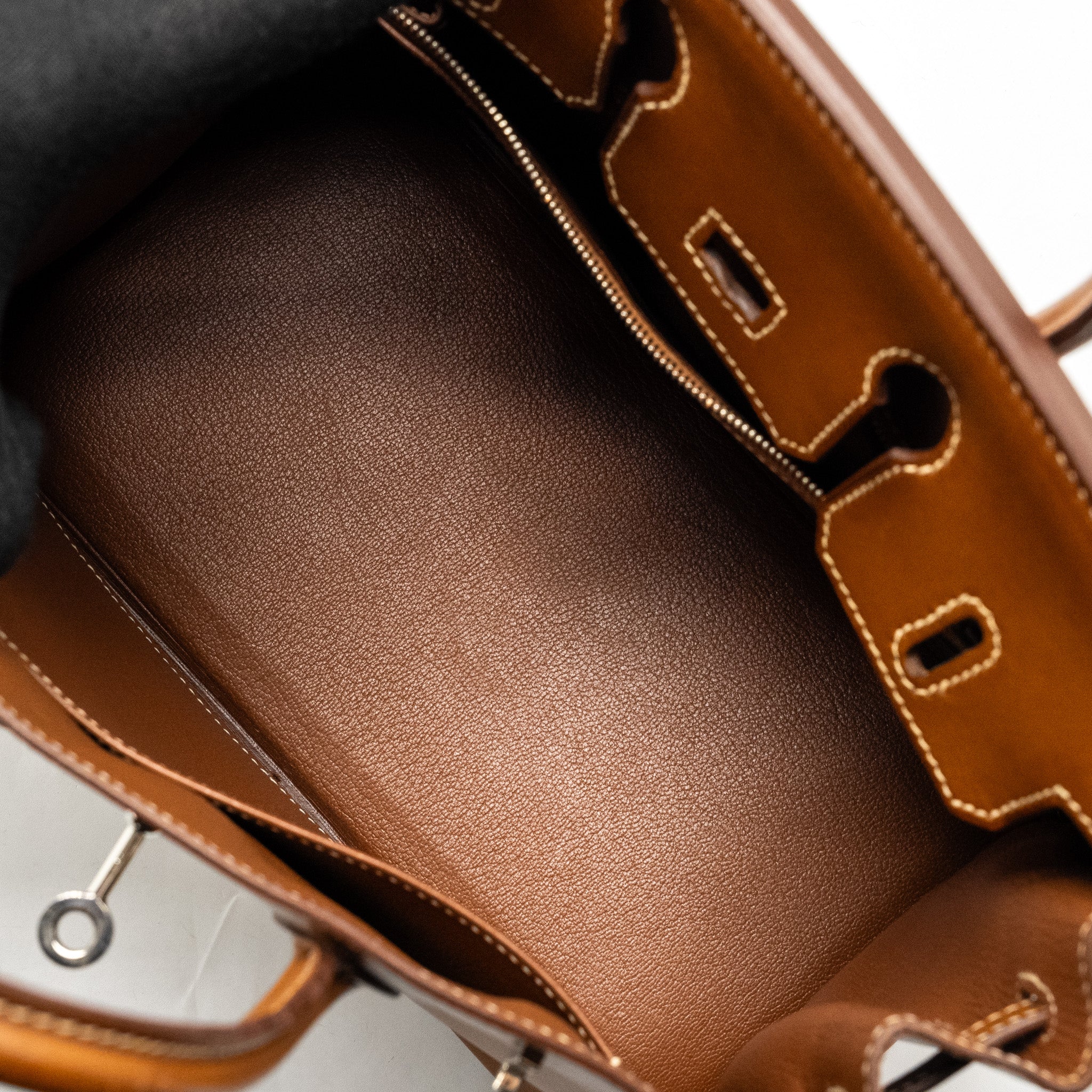 HERMES BIRKIN 25 BARENIA FAUBOURG FAUVE SHW