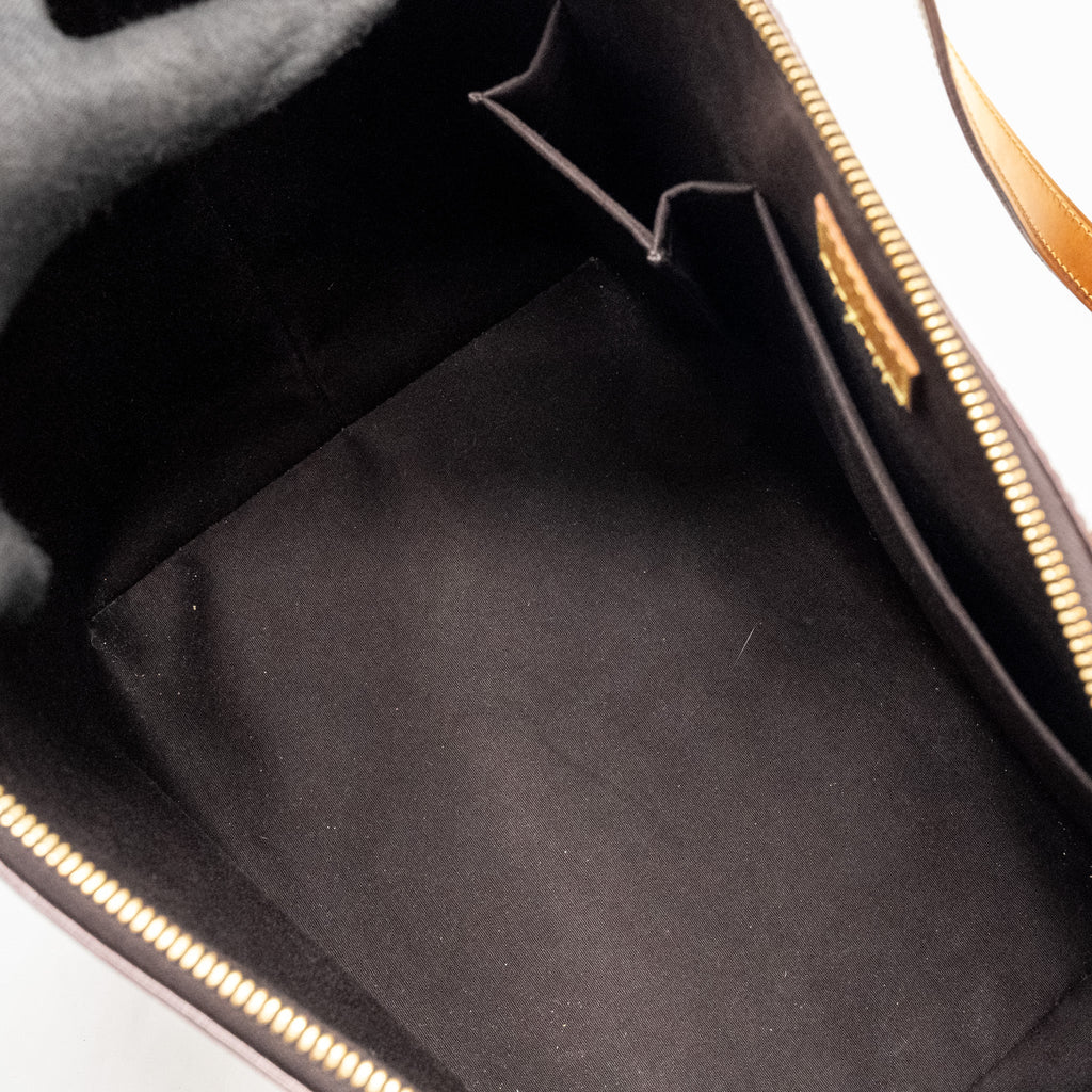 LOUIS VUITTON VERNIS BELLEVUE BAG PATENT AMARANTE GHW