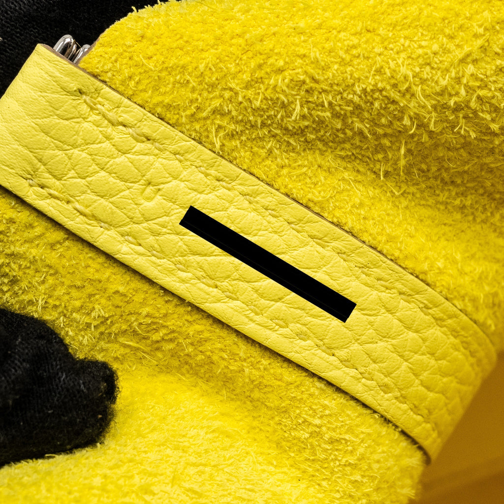 HERMES PICOTIN 18 LOCK BAG CLEMENCE LIMONCELLO SHW