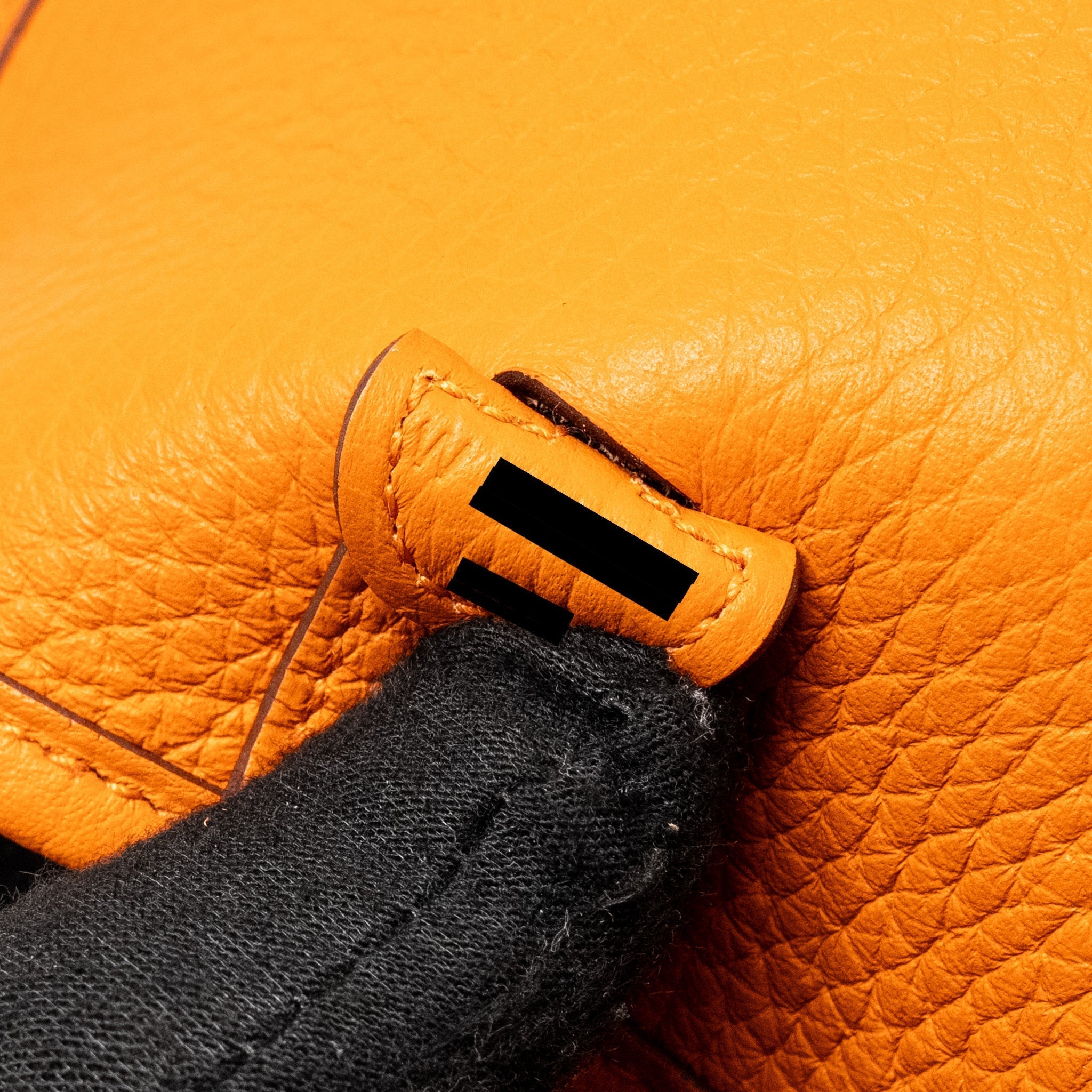 HERMES MINI EVELYN CLEMENCE ORANGE SHW
