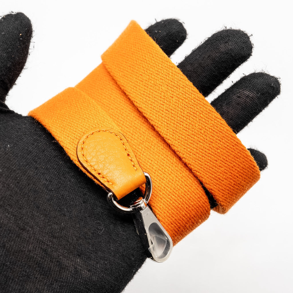 HERMES MINI EVELYN CLEMENCE ORANGE SHW