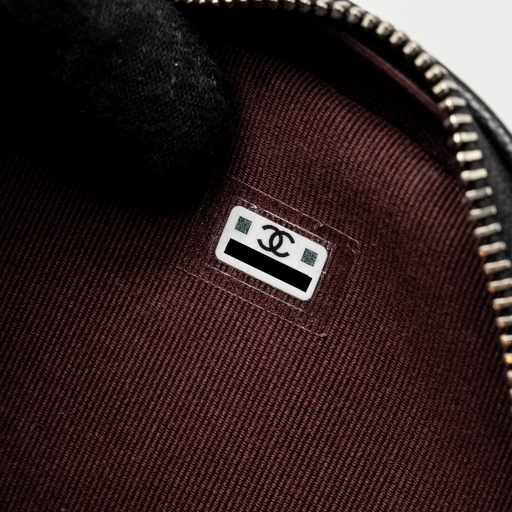 CHANEL 24P MINI BACKPACK/CROSSBODY BAG CAVIAR BLACK SHW (MICROCHIP)
