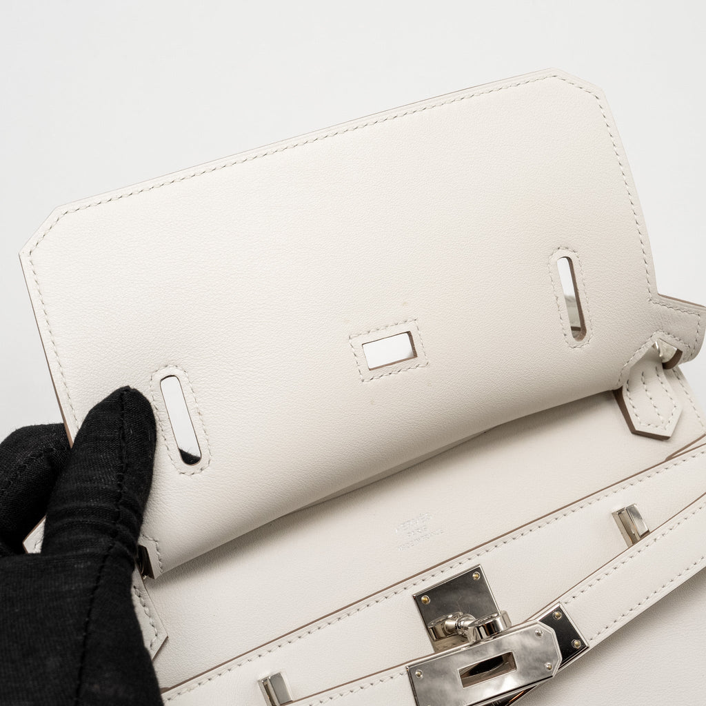 HERMES MINI JYPSIERE SWIFT GRIS PALE SHW