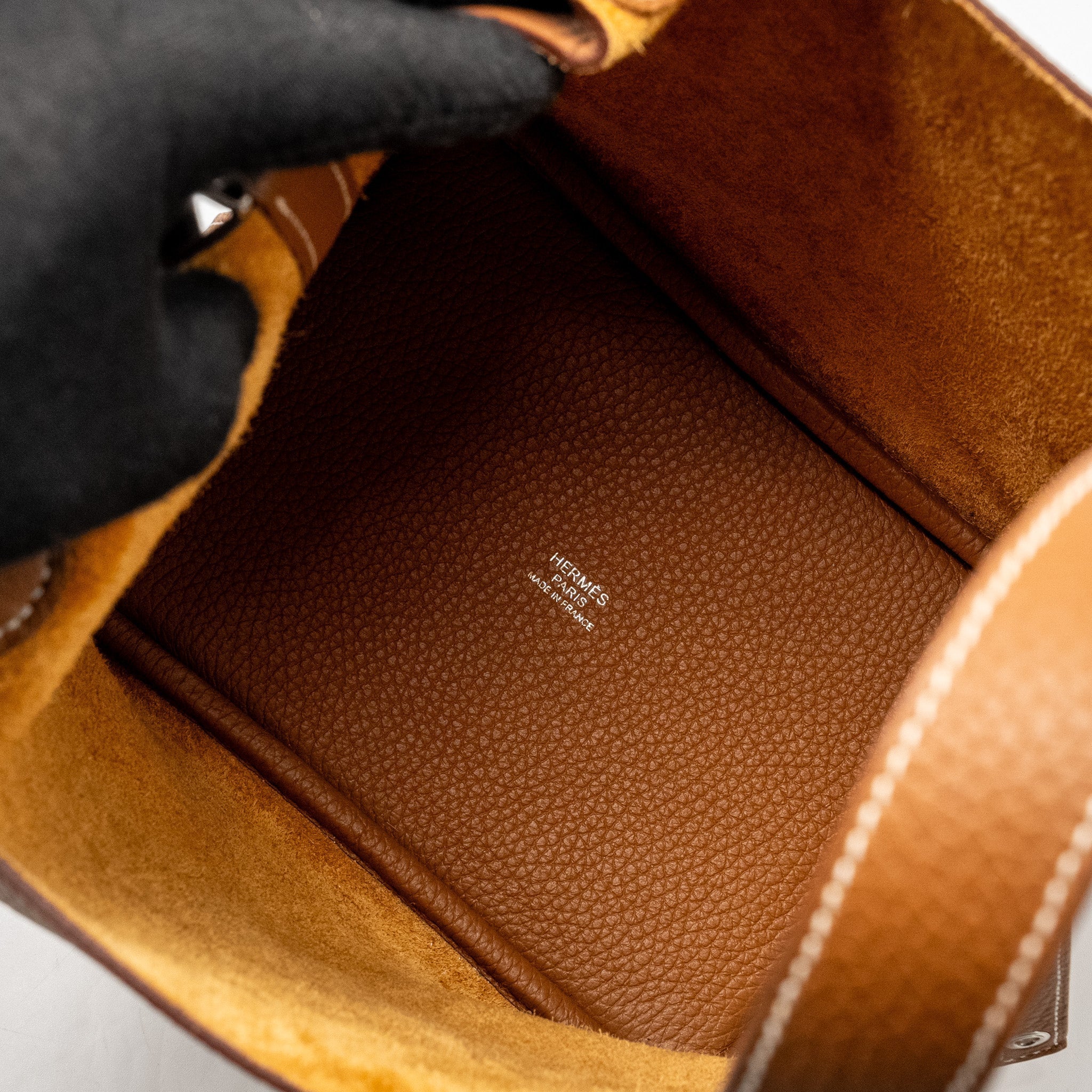 HERMES PICOTIN 18 LOCK BAG CLEMENCE GOLD SHW