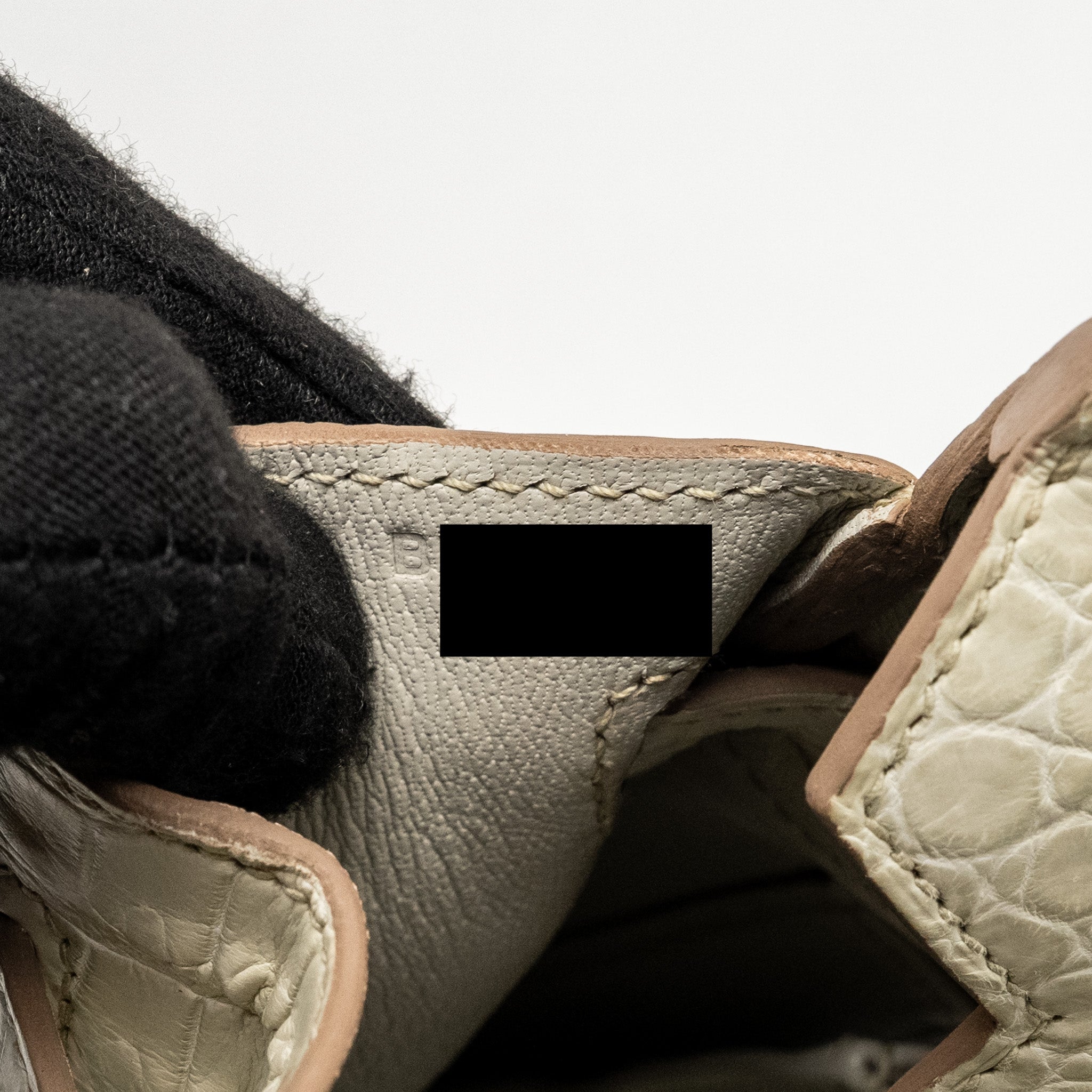HERMES BIRKIN 25 CROCODILE POROSUS BETON SHW