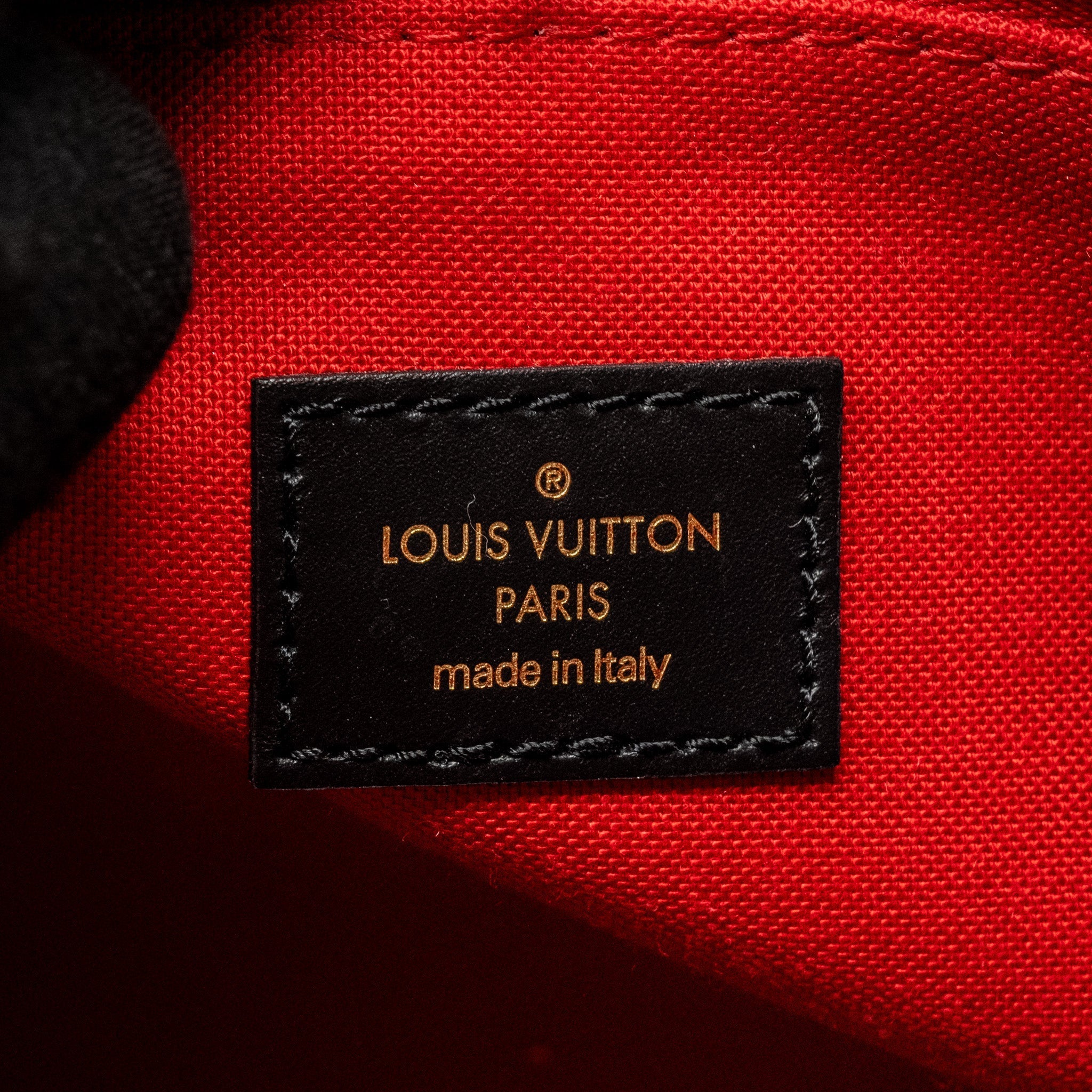 LOUIS VUITTON ONTHEGO PM MONOGRAM REVERSE CANVAS GHW